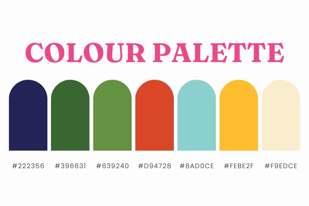 The Pickle Pantry Colour Palette